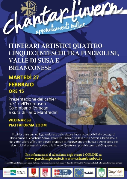 Chantar l'Uvern - Itinerari artistici quattro-cinquecenteschi tra Pinerolese, Valle di Susa e Brianconese